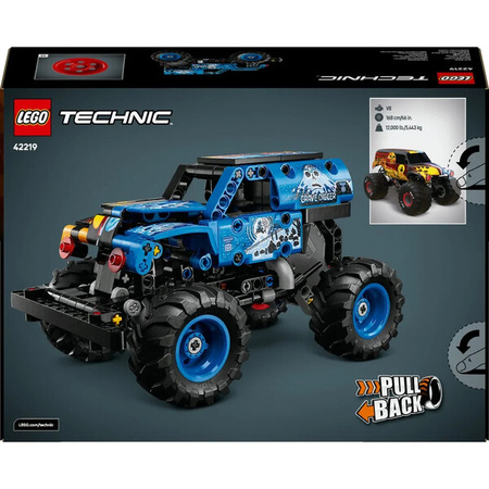LEGO 42219 TECHNIC Monster Jam Grave Digger Ogień 035023
