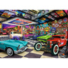 Puzzle Trefl 1000 Premium Plus Tea Time Garaż kolekcjonera samochodów 108453