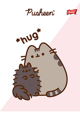 Zeszyt A5 32k krata laminowany PUSHEEN 674884