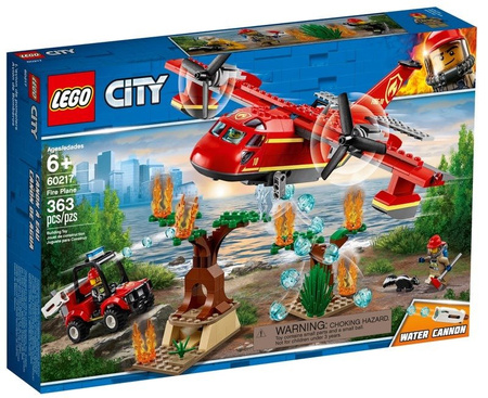 Lego 60217 samolot strażacki 