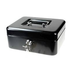 KASETKA METALOWA K-200BK CZARNA 200x160x90 M 642450