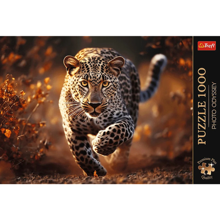 Puzzle Trefl 1000 Premium Plus Photo Odyssey Dziki Leopard 108187 