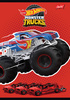 Zeszyt A5 16k linia podwójna dwukolorowa laminowany MATTEL HOT WHEELS 669118
