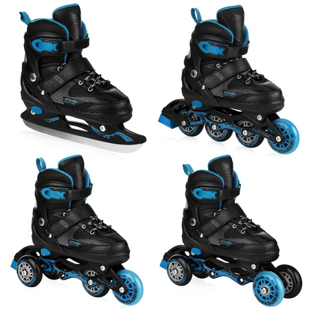 Łyżworolki regulowane quattro spokey 4w1 roz.38-41
