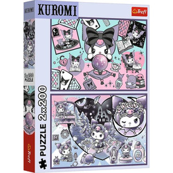 Puzzle Trefl 2x200 Psoty Kuromi 133455
