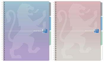 Kołozeszyt Oxford B5 80k krata 2 spirale PJBK past 431565