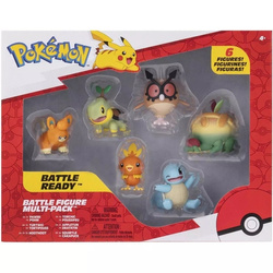 Pokemon PKW4098 Figurki bitewne 6-pak W9 756125