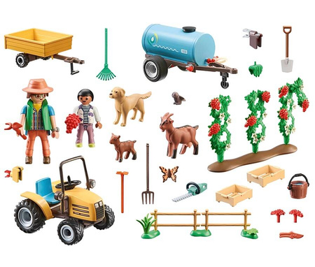 Playmobil 71442 Traktor z przyczepą i zbiornikiem na wodę