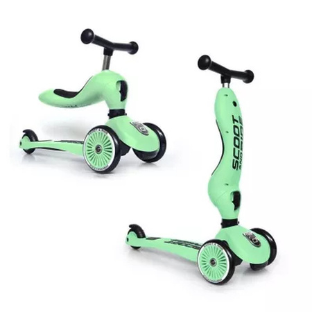 SCOOTANDRIDE Highwaykick 1 2w1 Jeździk i hulajnoga 1-5 lat Kiwi  963558