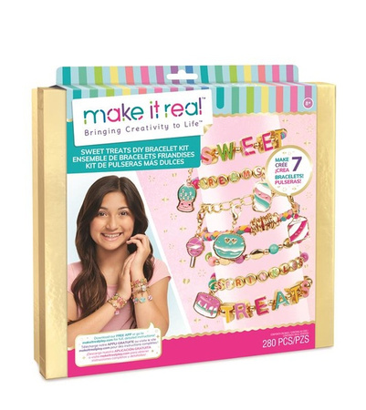 Make it real! Bransoletki Sweet Treat DIY 017286