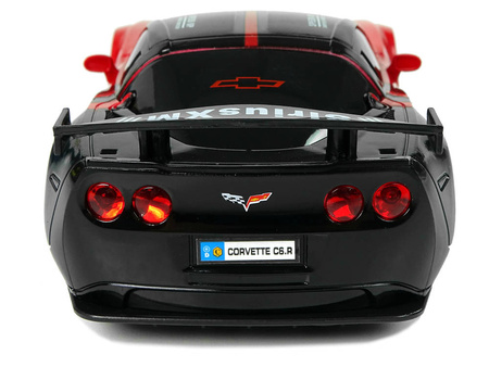 Auto sportowe R/C 1:24 Corvette C6.R czerwone 2.4G światła 756716