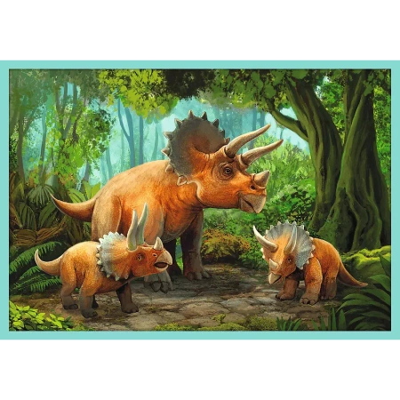 Puzzle Trefl 10w1 Poznaj wszystkie dinozaury 903904