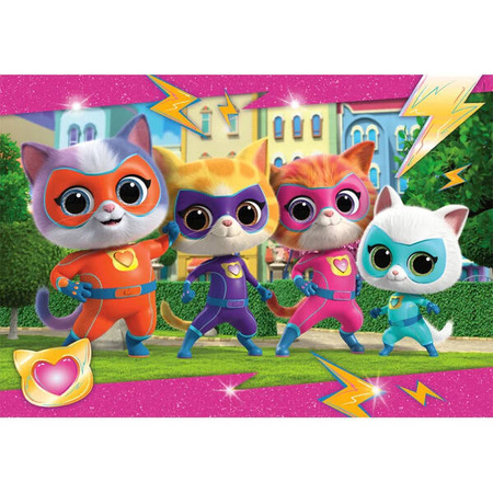 Clementoni Puzzle 2x20el Super Kolor Super Kitties 248117