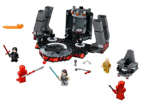 Lego 75216 star wars sala tronowa snoke'a