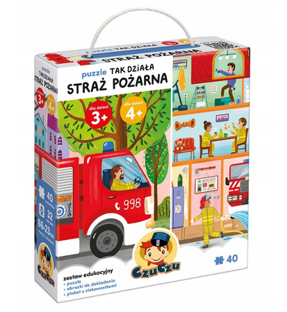 CzuCzu Puzzle Tak działa Straż pożarna 493808