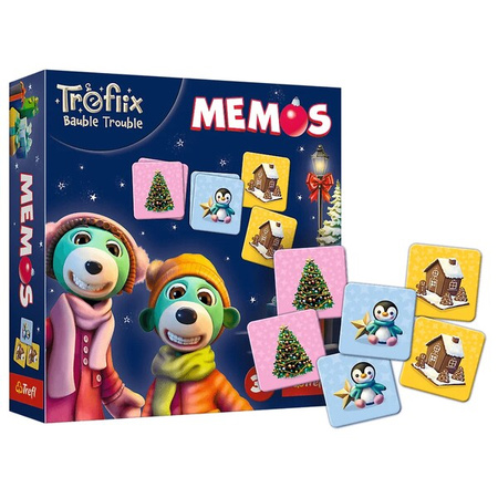 Gra Trefl Memos Treflix Bauble Trouble 027341
