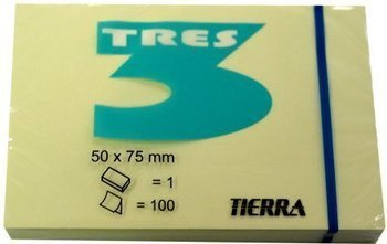 Notes samoprz.tres 50*75 pastel żółty /12/