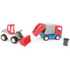 Auta - tech truck set 2szt w kartonie 35370