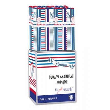 Maj ołówek trójkątny marine 203800 /72/