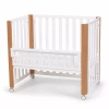 Kinderkraft Łóżeczko drewniane rosnące z funkcją kojca Koya 914807