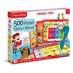 Clementoni Mówiące pióro 500 pytań Litery 507801