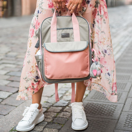 Babyono plecak dla mamy -torba do wózka london look 410714