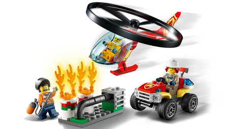 Lego 60248 city helikopter strażcki leci na ratunek