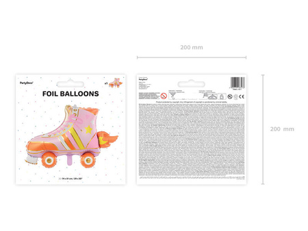 Balon foliowy Wrotka 74x51cm 183476