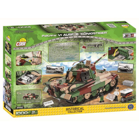 Cobi 2540 Historical Collection PZKPFW VI Ausf. B Konigstiger 1000