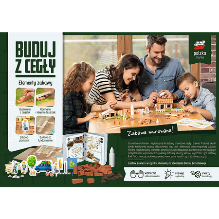 Trefl Brick Trick Buduj z cegły Domek letniskowy M 613506