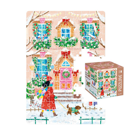 CzuCzu Puzzlove CzuCzu Zimowy spacer 493594