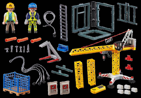Playmobil 70441 Zdalnie sterowany żuraw z elementem konstrukcyjnym