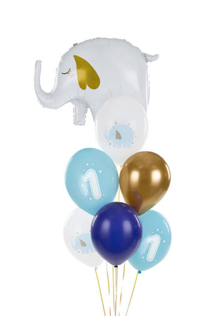 Balony 30cm Roczek Pastel Light Blue A'6 199224