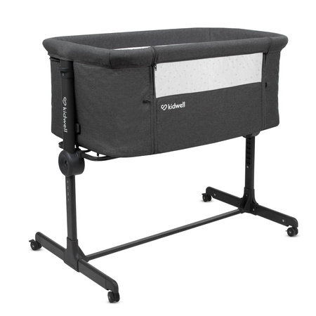 Kidwell Łóżeczko dostawne Snuzzy Dark Grey 099511