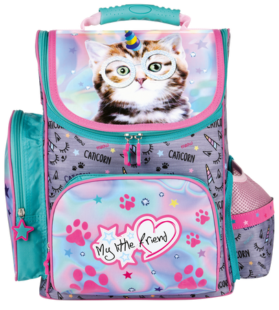 Tornister szkolny my little friend - kot mkmk