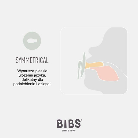 Bibs Supreme smoczek uspok.S Haze smoczek uspokajający 4206636