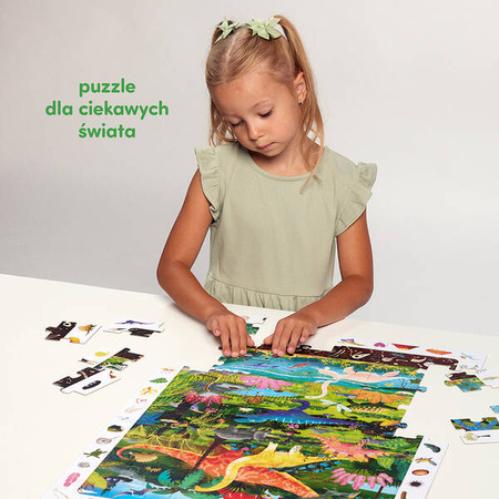 CzuCzu Obserwacyjne puzzle Dinozaury 4+ 493174