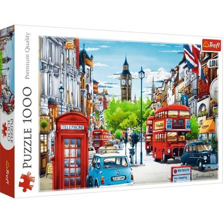 Puzzle Trefl 1000 Ulica Londynu 105575