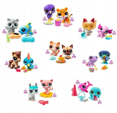 Littlest Pet Shop Pairs Figurki 2pak 607957