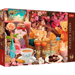 Puzzle Trefl 1000 Premium Plus Tea Time Wszystko co przyjemne 108026