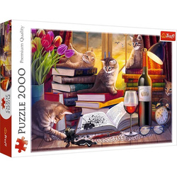 Puzzle Trefl 2000 Koci wieczór FSC mix 70% 271263