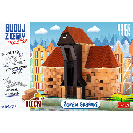 Trefl Brick Trick Buduj z cegły Żuraw Gdański XL 613858