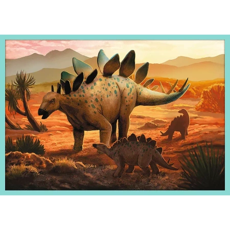 Puzzle Trefl 10w1 Poznaj wszystkie dinozaury 903904