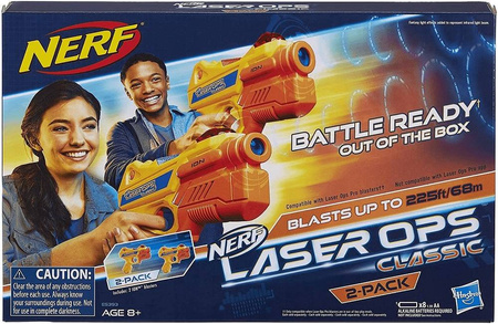 Nerf e5393 laser ops classic 2 pack