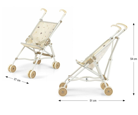 Wózek dla lalek Julia Nature 700085