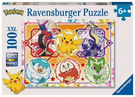 Puzzle Ravensburger 2D 100 Pokemon 010753