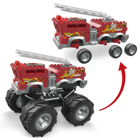 Hot Wheels HHD19 Monster Truck Strażacki wóz 064441