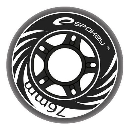 Kółka do łyżworolek pu 76mm 313858