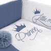Pościel 3-elem. Royal baby 90/120 niebieski 149324