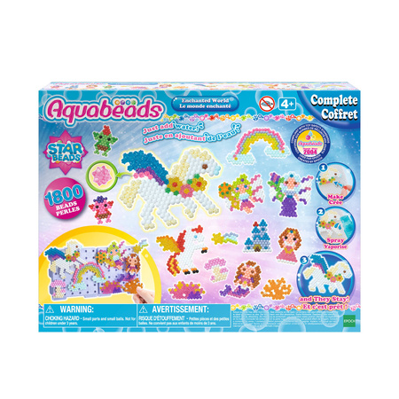 Aquabeads zaczarowany świat aquabeads